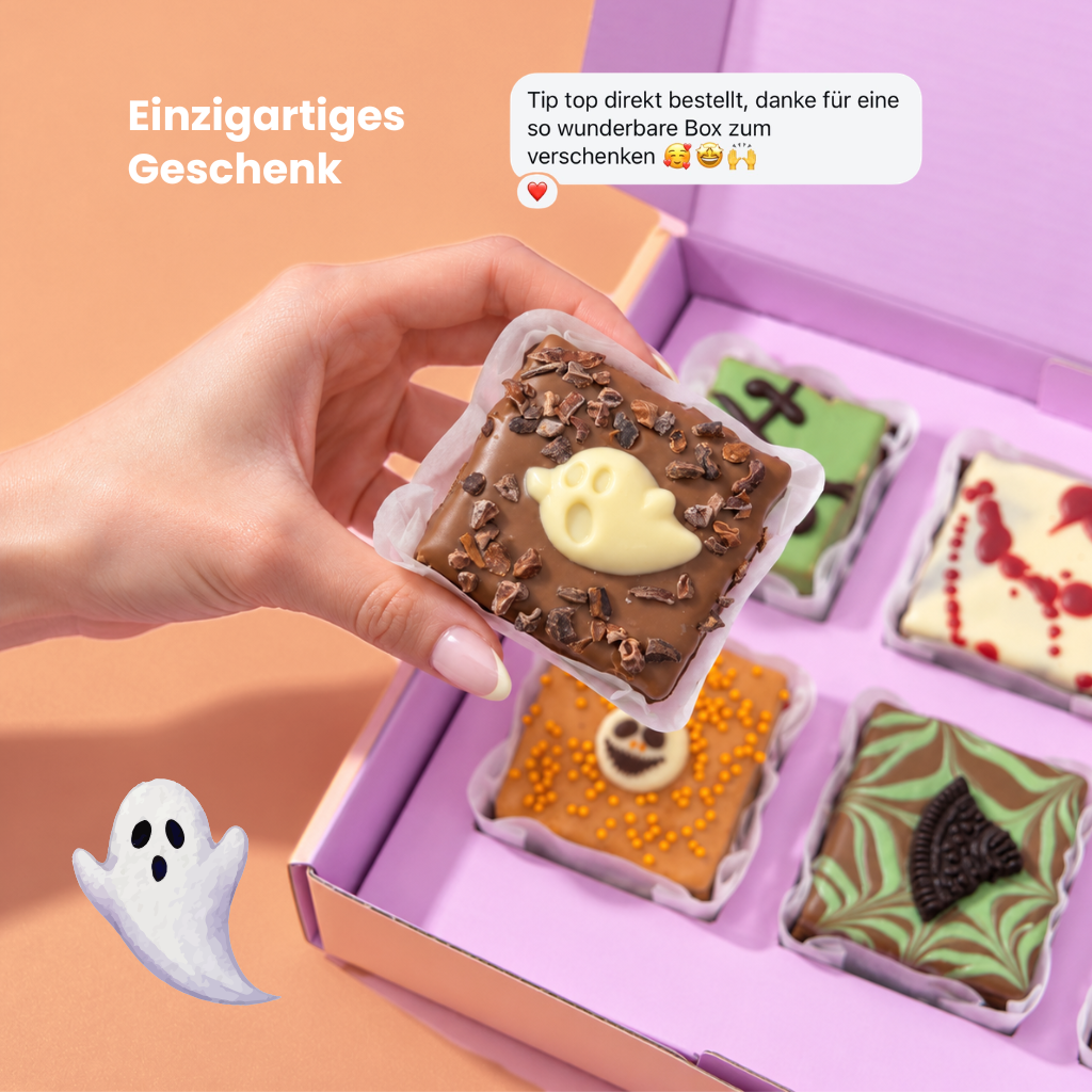 HALLOWEEN 6er Brownie Box 🎃