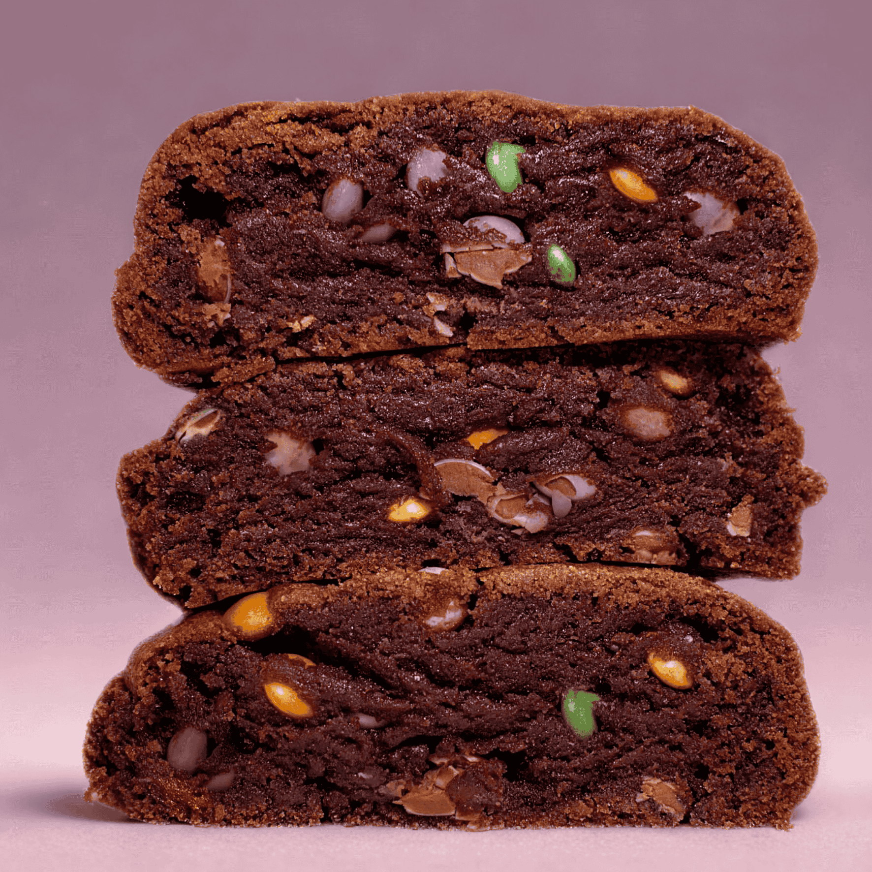 Rainbow Chocolate Cookie 🌈