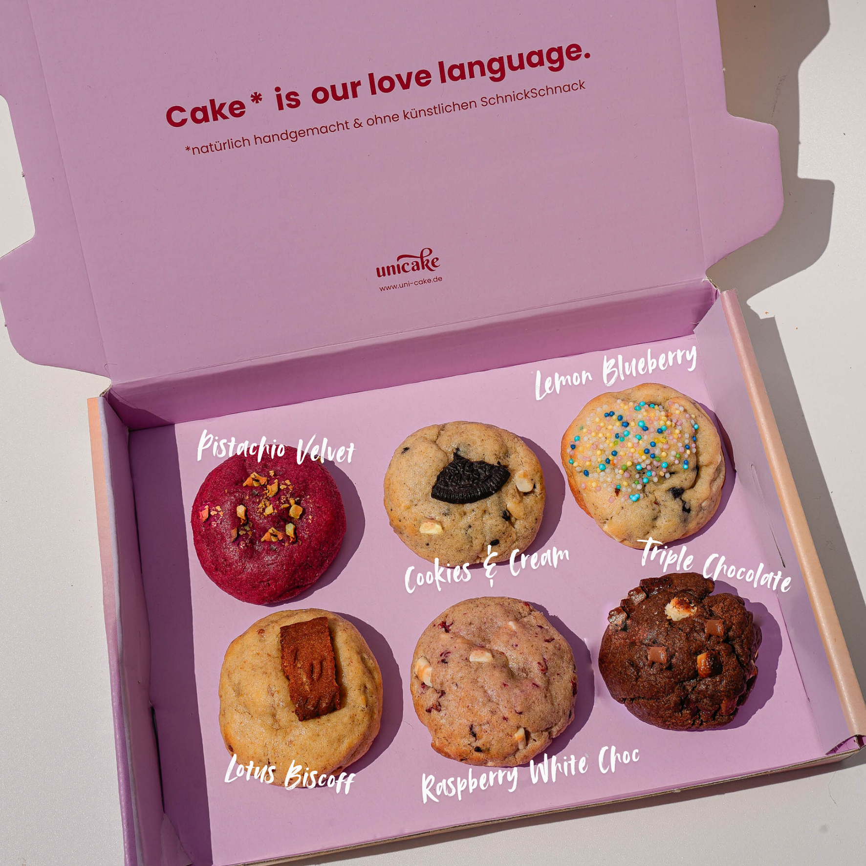 6er Mini Cookie Box