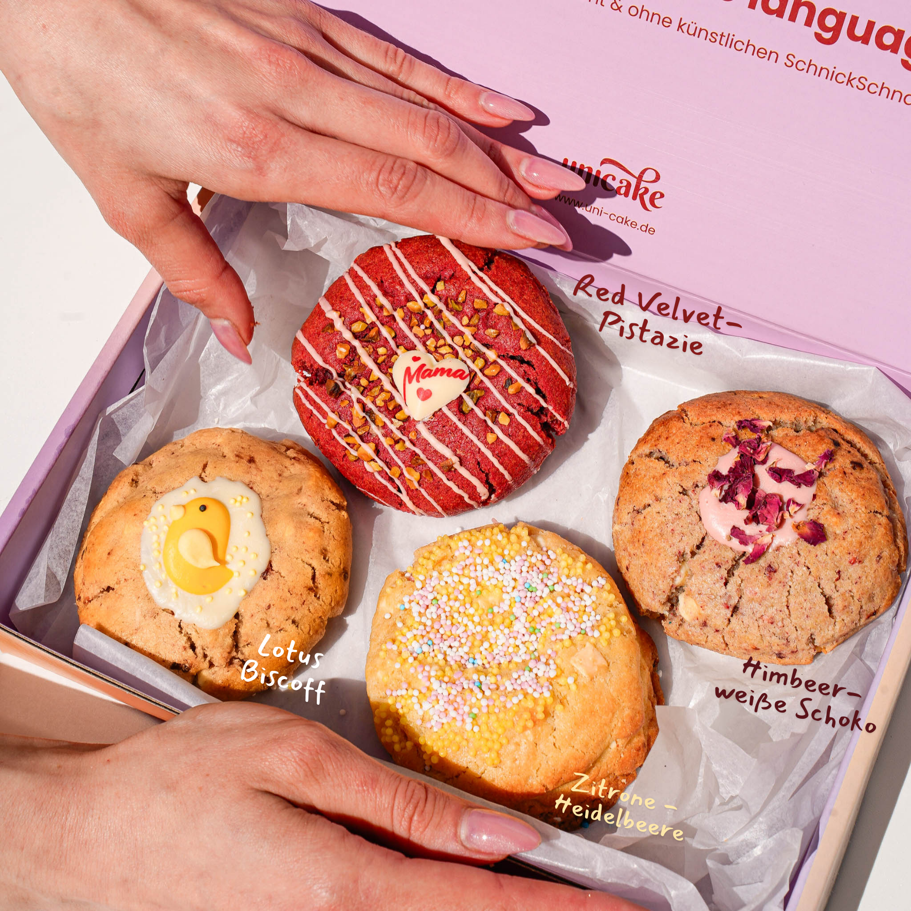 MUTTERTAG - 4er Cookie Box