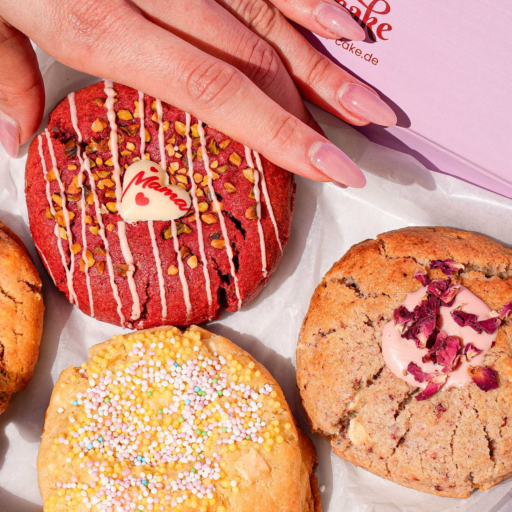 MUTTERTAG - 4er Cookie Box