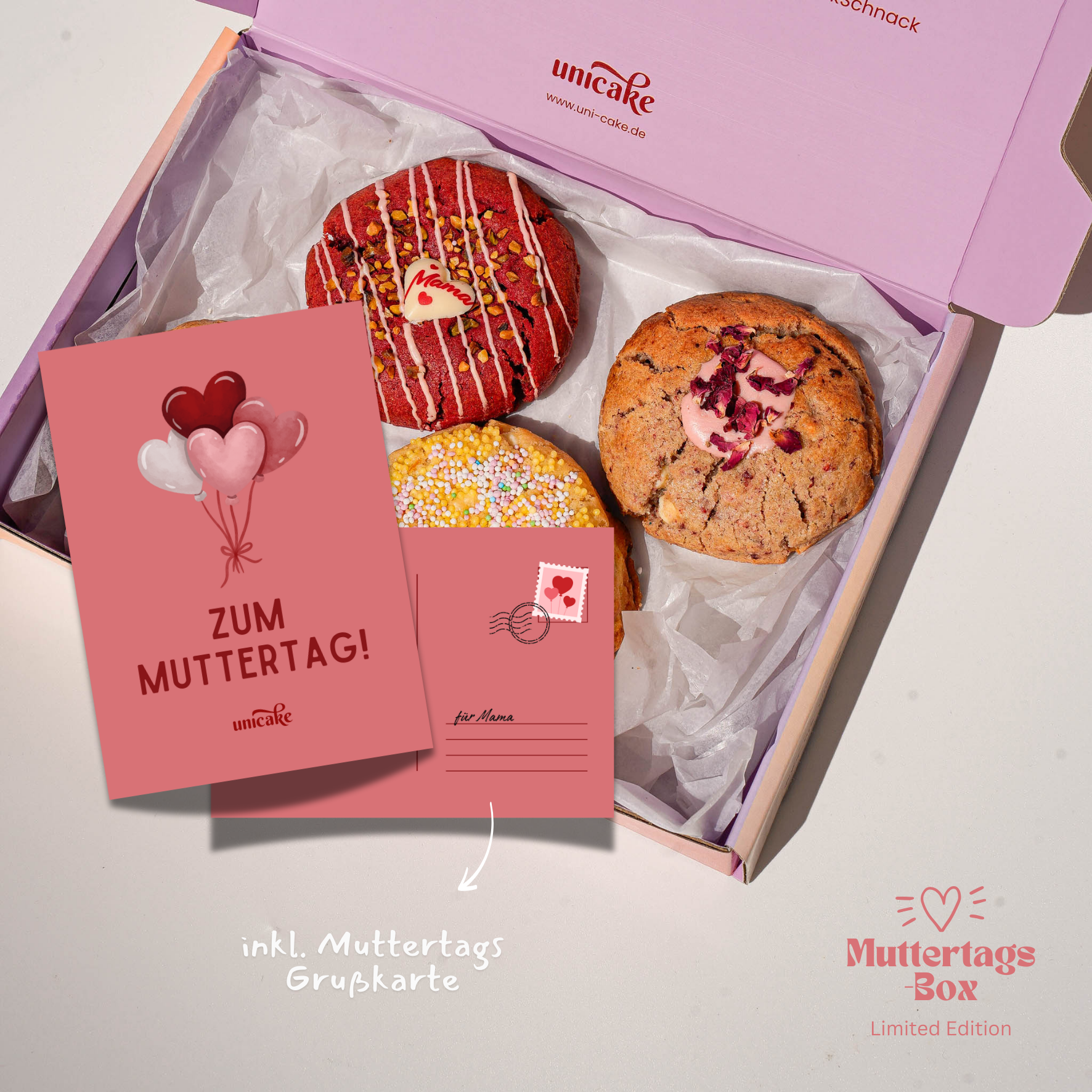 MUTTERTAG - 4er Cookie Box