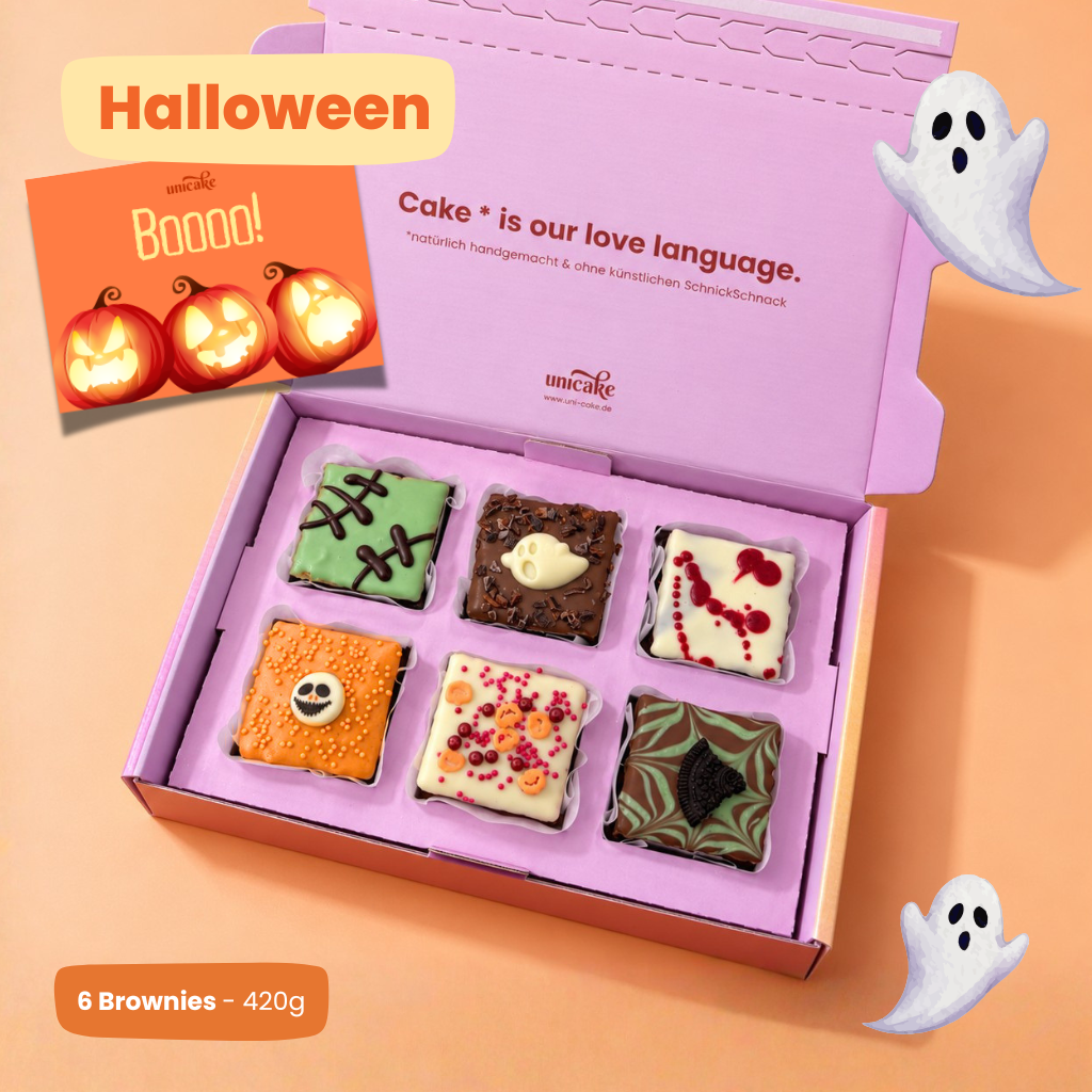 HALLOWEEN 6er Brownie Box 🎃