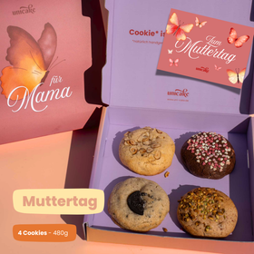 MUTTERTAG 4er Cookie Box 🦋