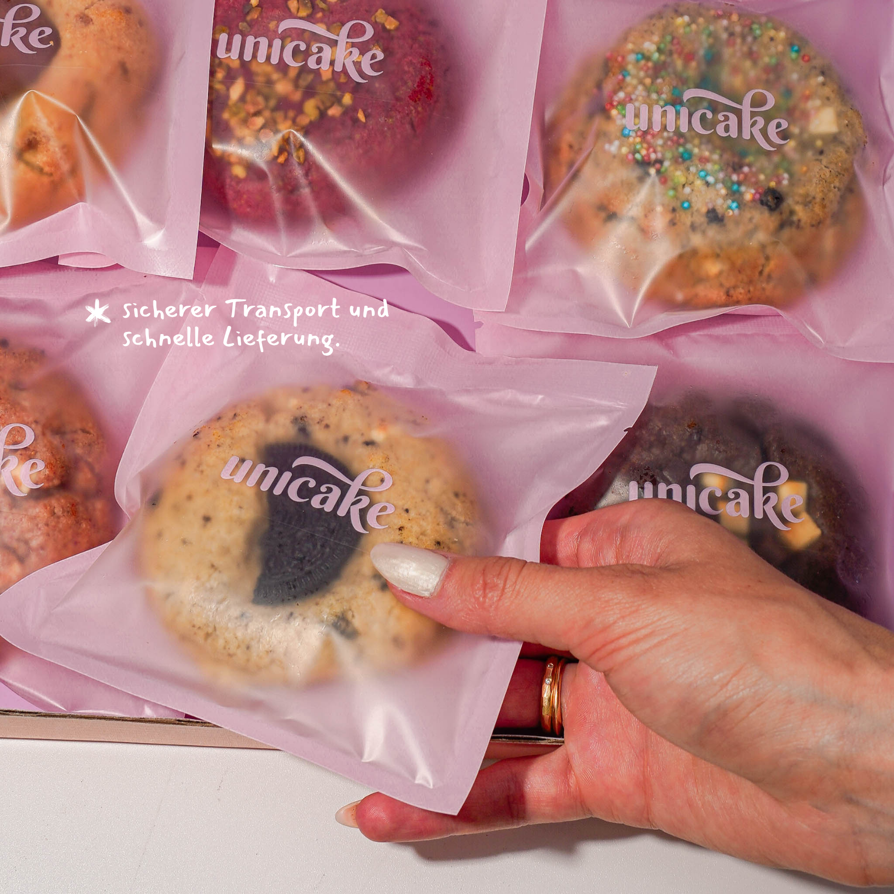 6er BIG Cookie Box (inkl. Sommer-Sorten 🍋)