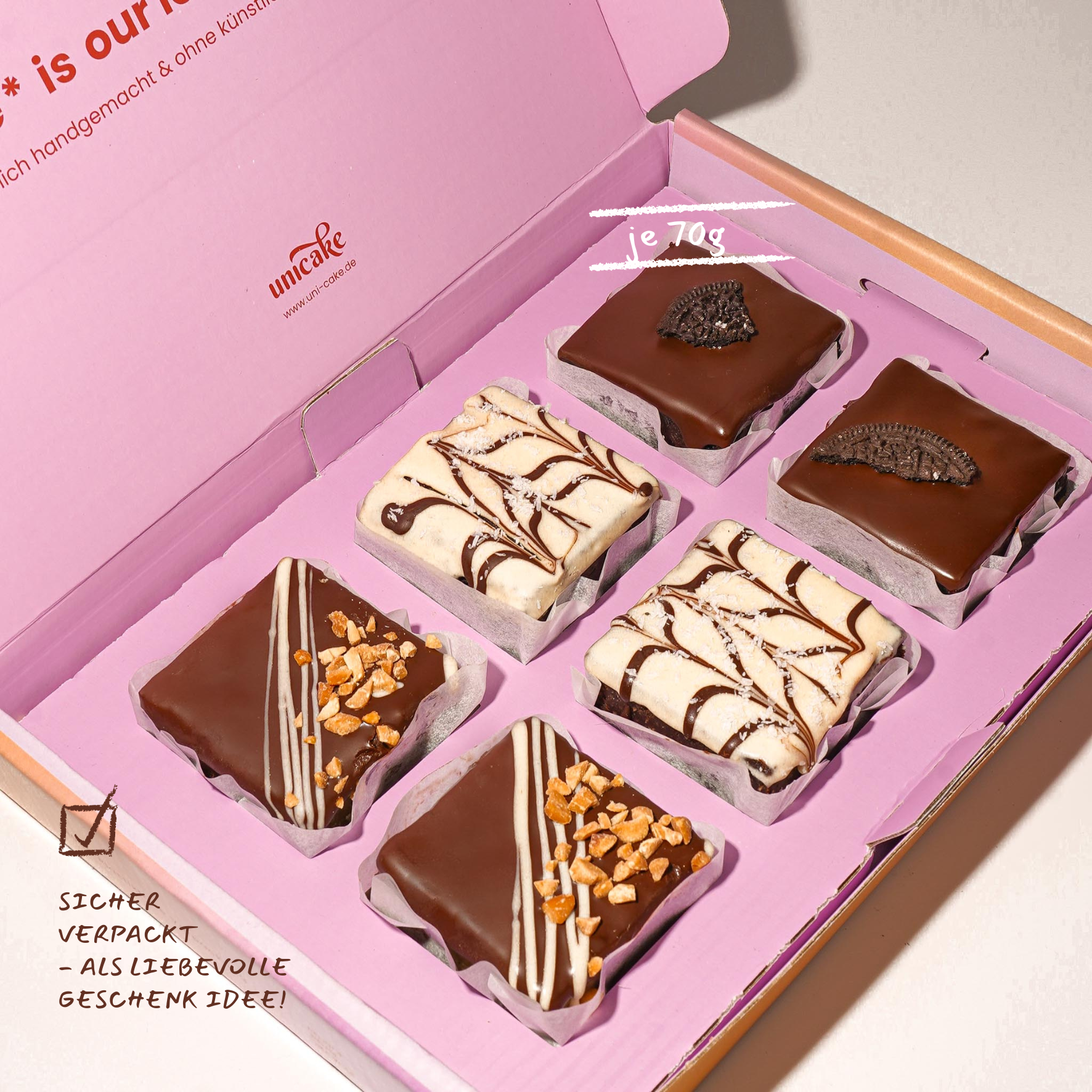 Vegane Kuchen Box