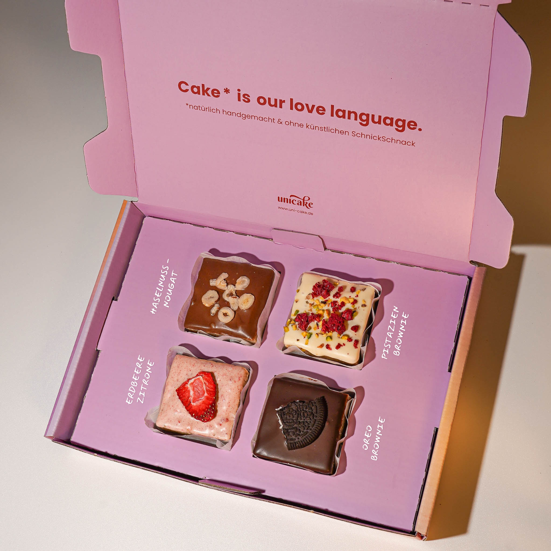 4er Kuchen Box