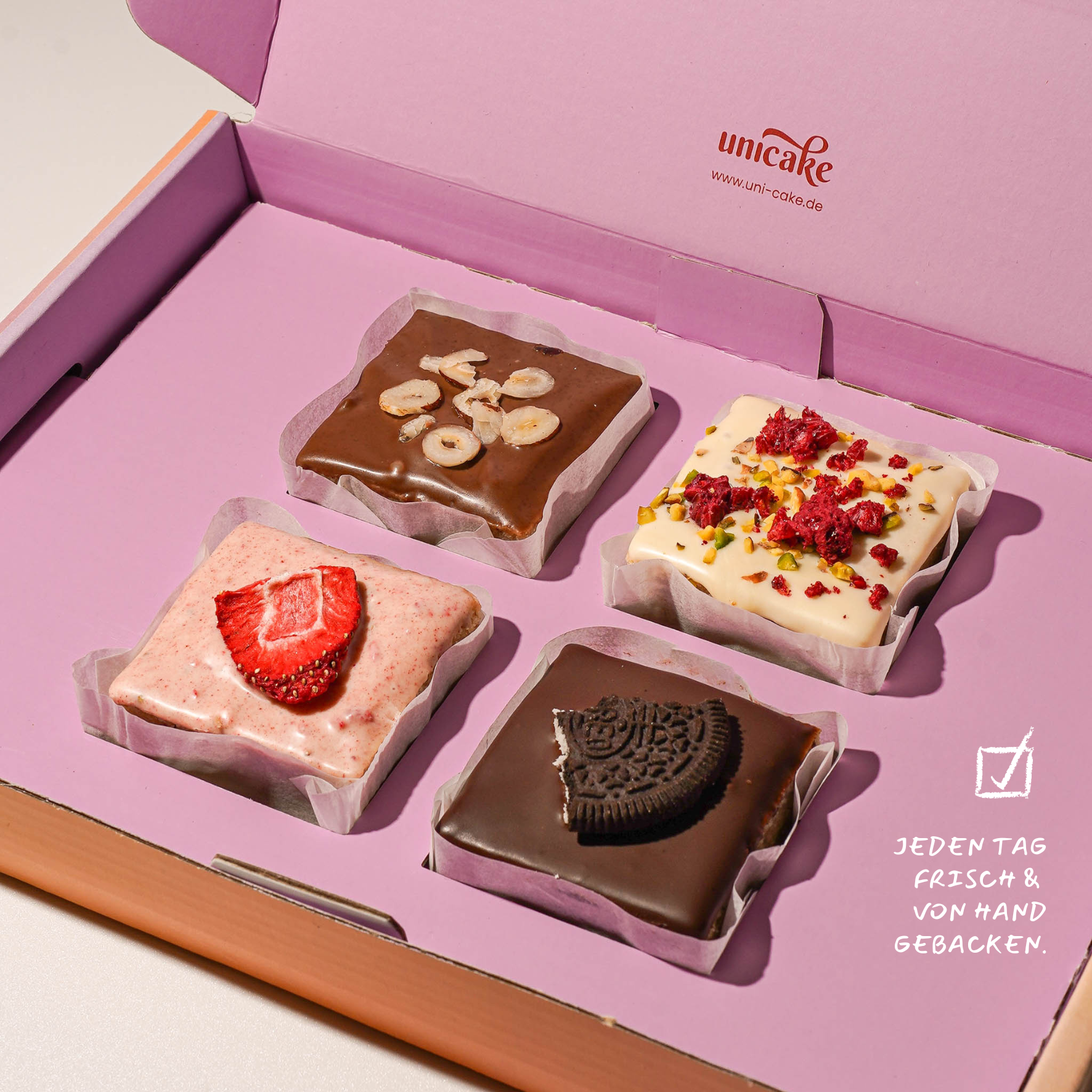 4er Kuchen Box