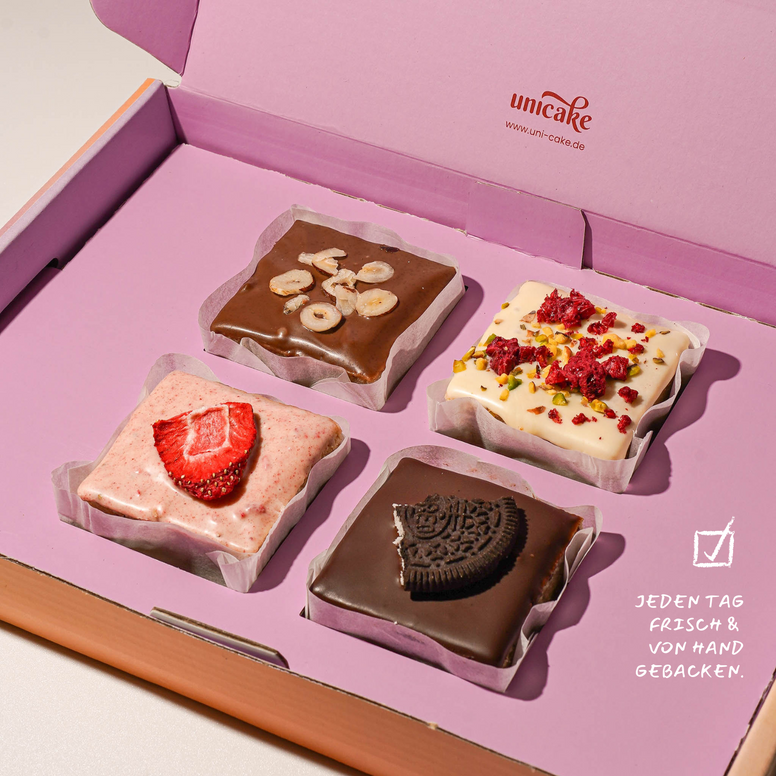 4er Kuchen Box