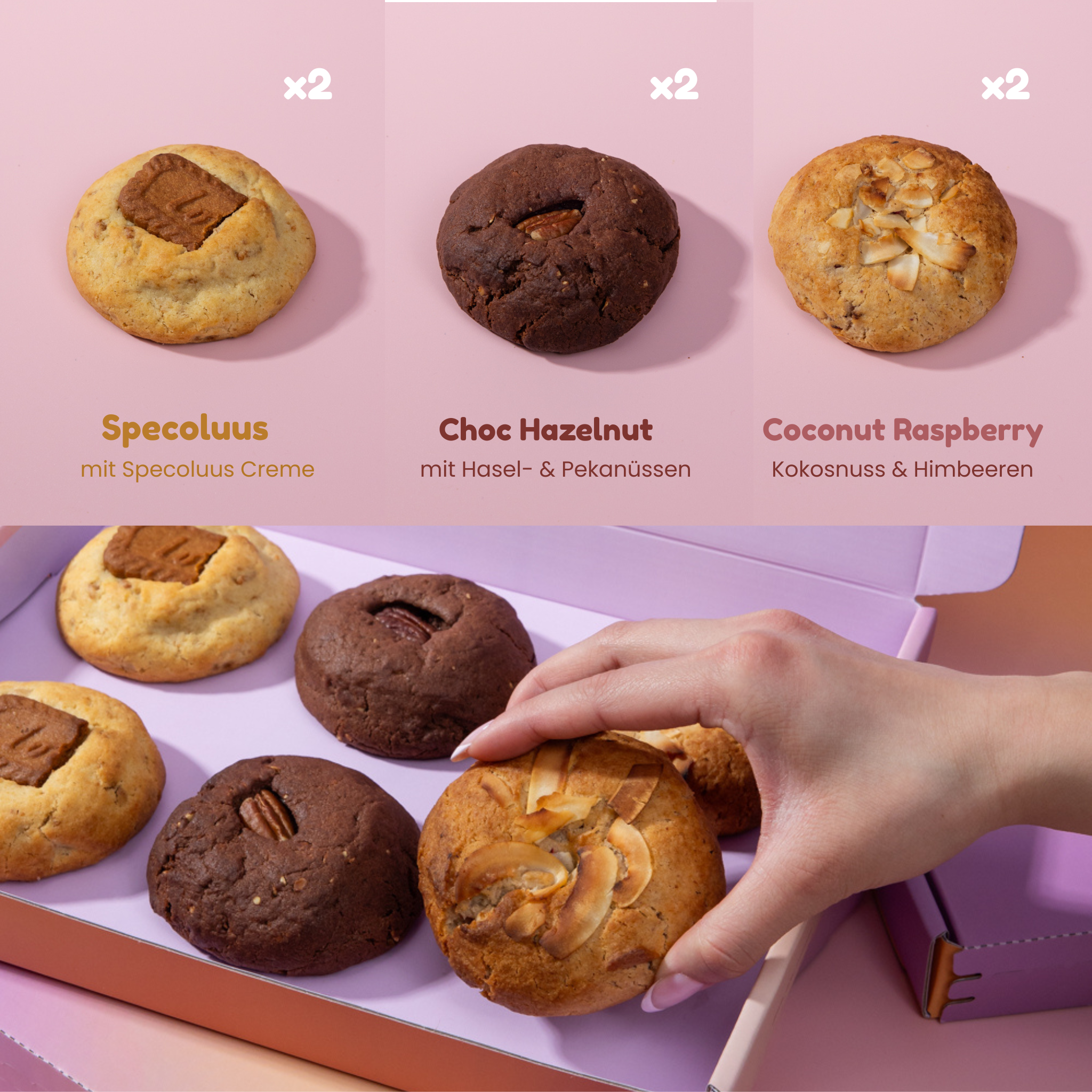 Vegane Cookie Box