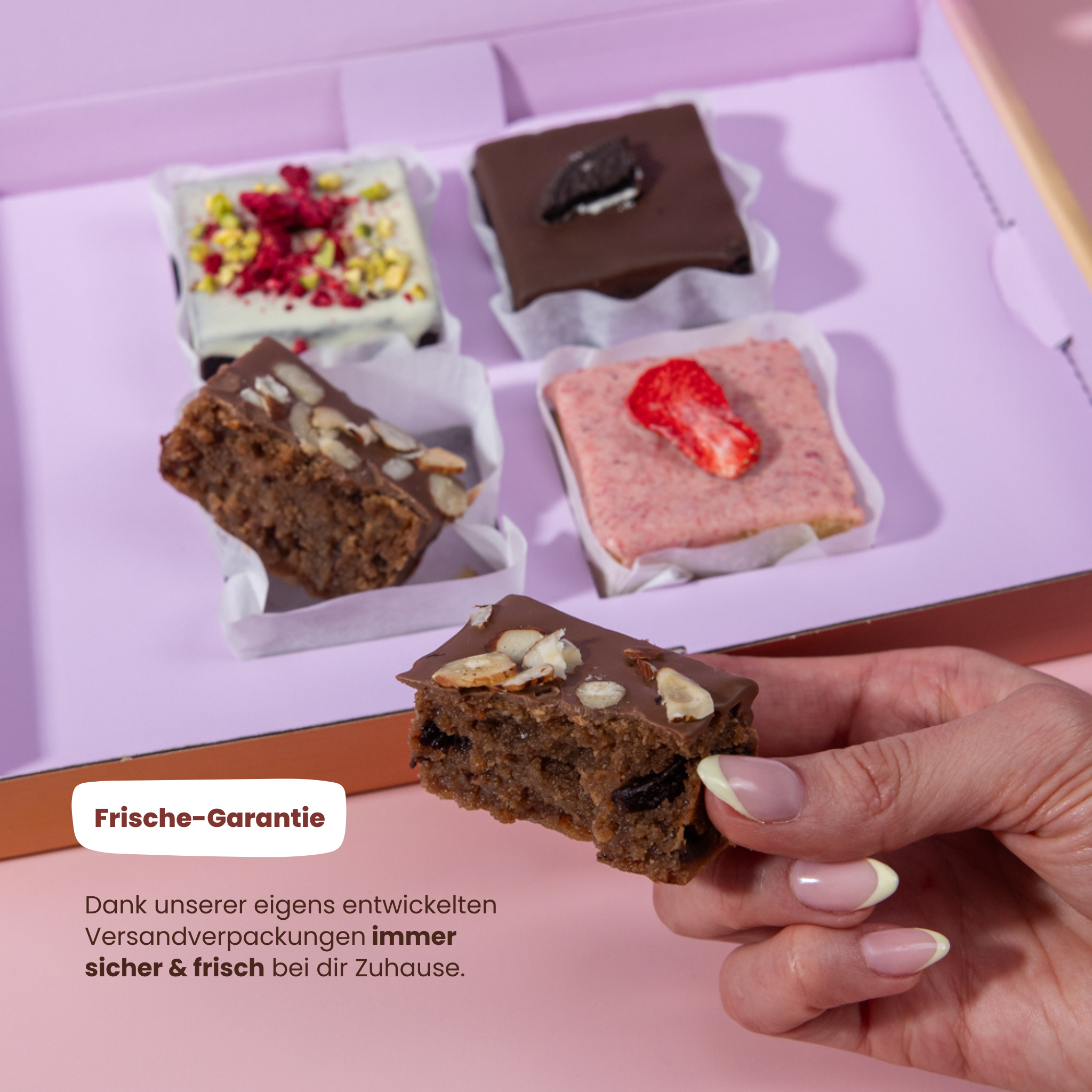4er Kuchen Box