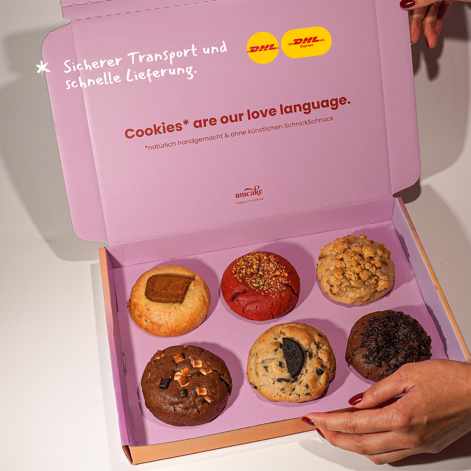 6er BIG Cookie Box (inkl. Herbst-Sorten 🍁)