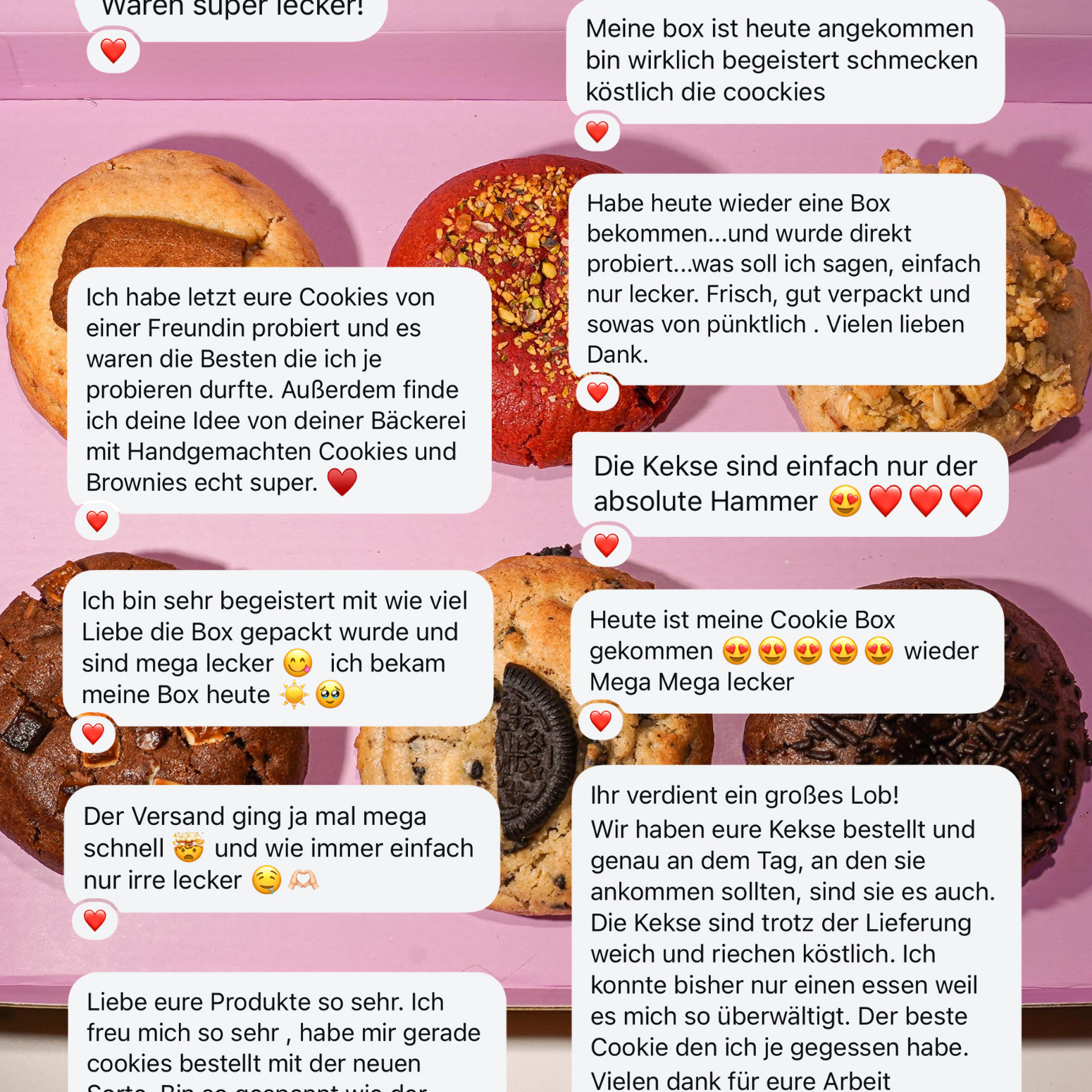 6er BIG Cookie Box (inkl. Herbst-Sorten 🍁)