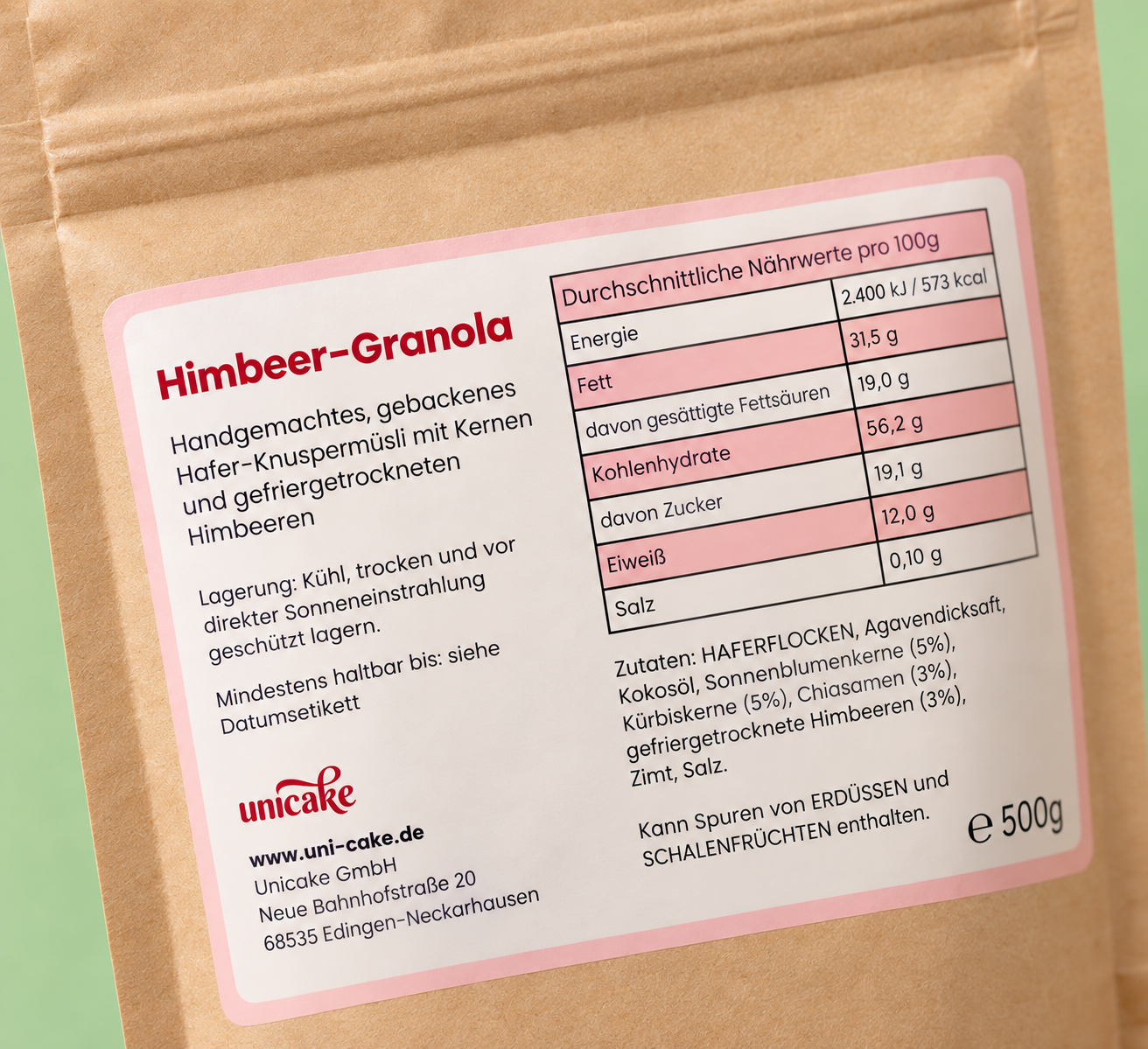 Himbeer Granola (NEU!)