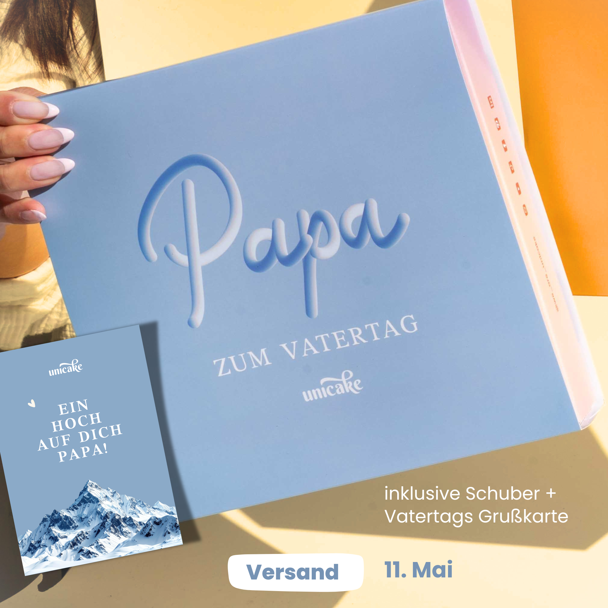 VATERTAG 4er Cookie Box 💙