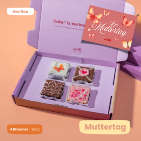 MUTTERTAG 4er Brownie Box 🦋