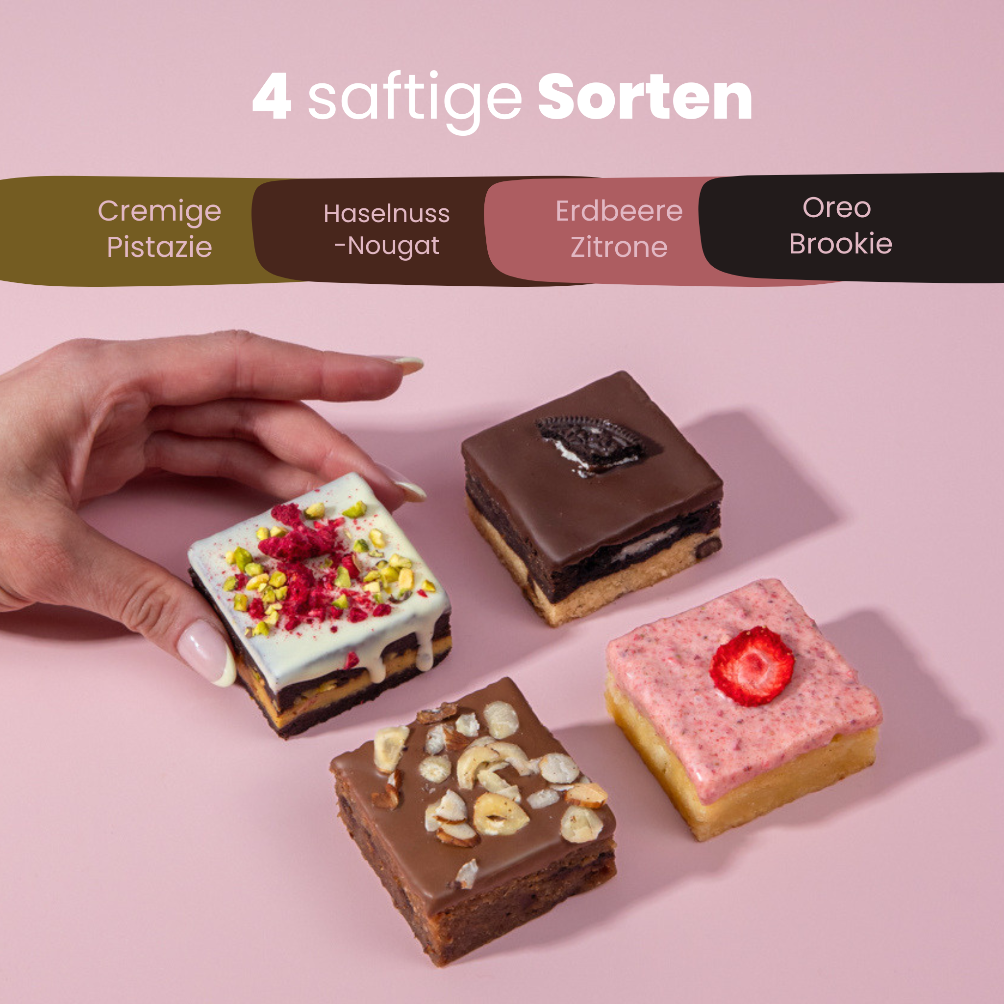4er Kuchen Box