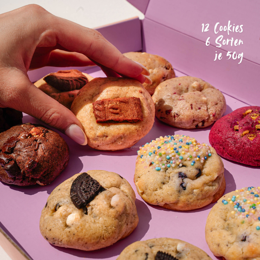 12er Mini Cookie Box