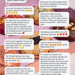6er BIG Cookie Box (inkl. Sommer-Sorten 🍋)